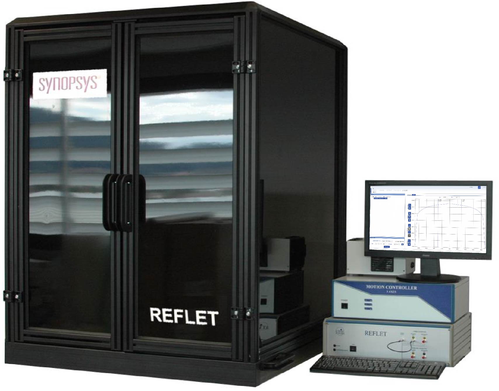 Synopsys REFLET 180S Bench 3D (半球領域) 散乱測定器